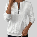 LUCIA I Zip-Up Jumper