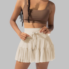 KALINDA™ - Chic High Waist Pleated Skort