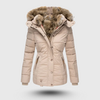 Hanne™ – Winter Jacket with Fluffy Collar and Slim Fit