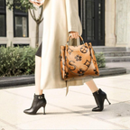 SAYALA™ - Classy Fashionable Floral Embossed Handbag and Crossbody Bag