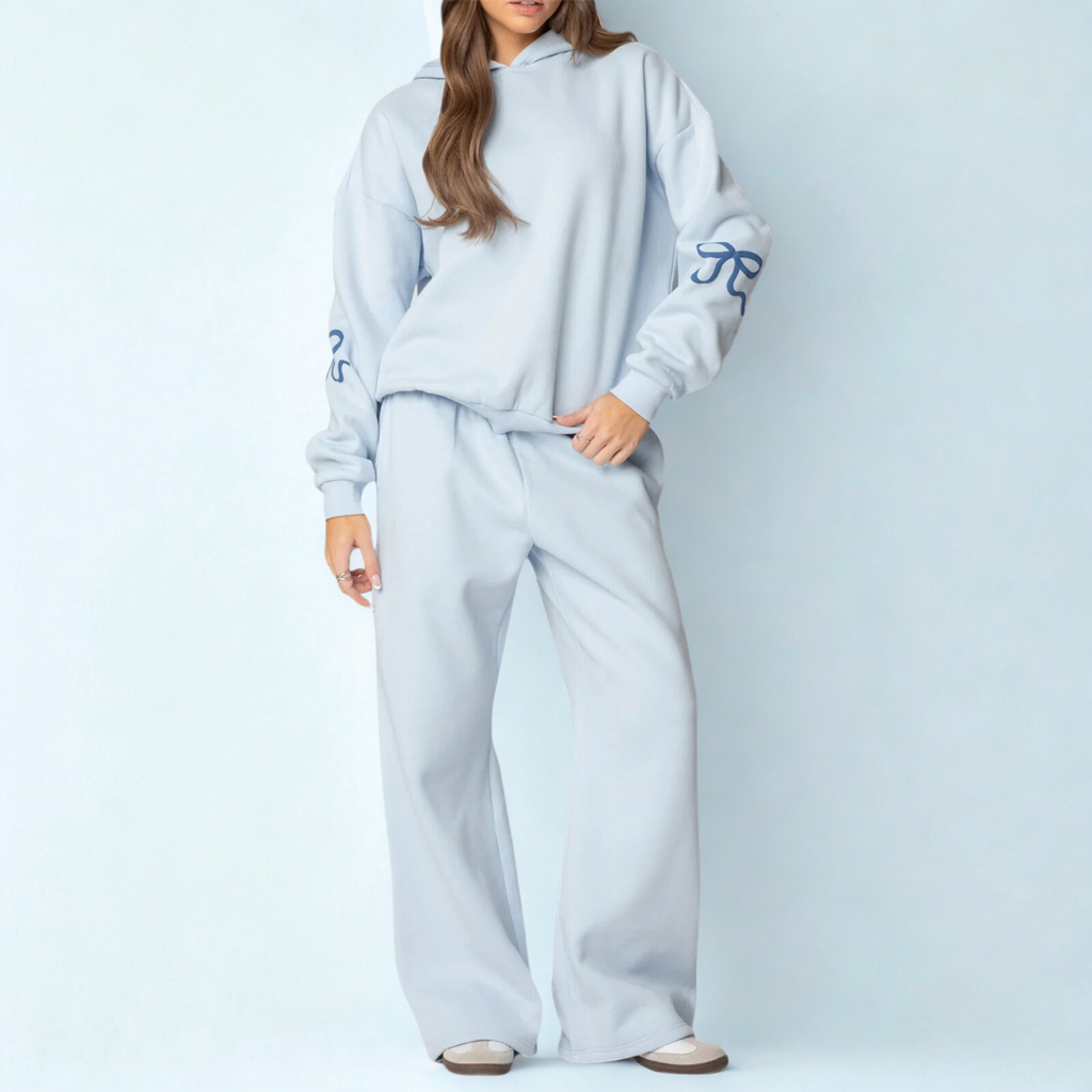 TAMINA™ - Casual Oversized Sweatshirt and Wide Leg Pants