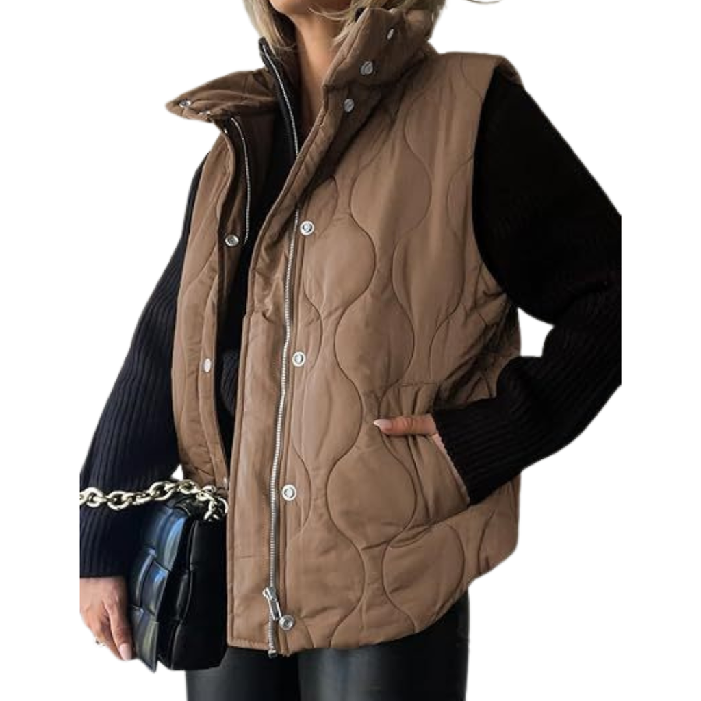 REESE™ - Oversized Lightweight Quilted Puffer Vest