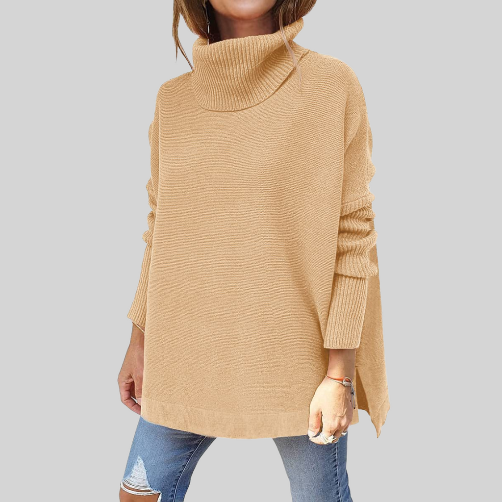 ANNELISE I Oversized Roll Neck Jumper