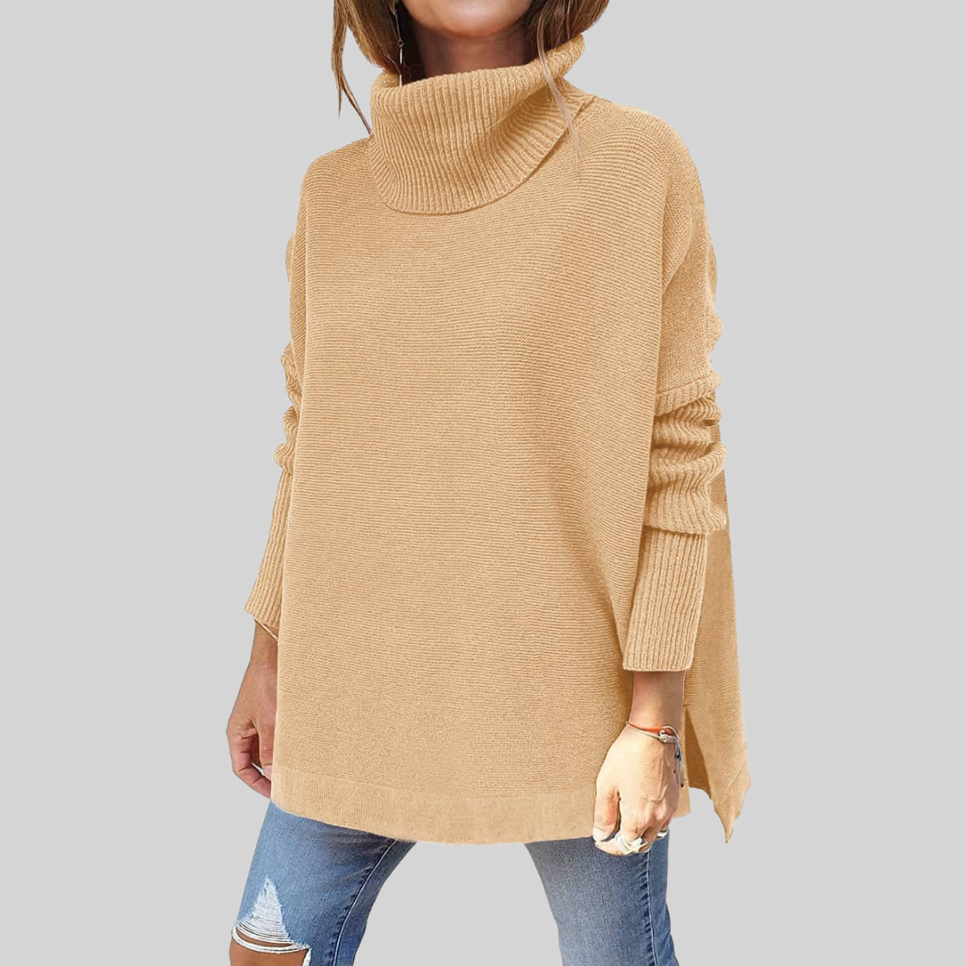 ANNELISE I Oversized Roll Neck Jumper