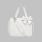 LEILANI™ - Chic Bow Laptop Friendly Puffy Handbag