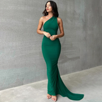 KARILYN™ – Elegant Sleeveless Evening Halter Bodycon Dress