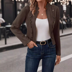 TASMIN™ - Vintage Slim Fit  Long Sleeve Jacket