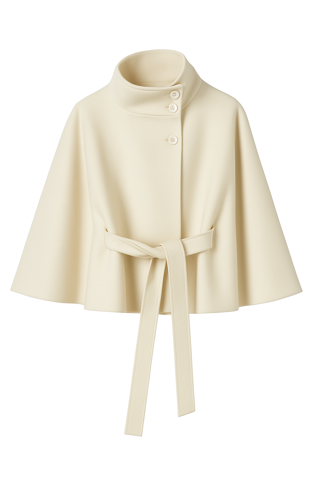 FRESH LABEL | Liv – Belted Cape Coat