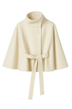FRESH LABEL | Liv – Belted Cape Coat
