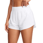 ALABI™ – Comfy High-Waist Split Hem Shorts