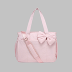LEILANI™ - Chic Bow Laptop Friendly Puffy Handbag