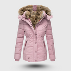 Hanne™ – Winter Jacket with Fluffy Collar and Slim Fit