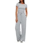 GLORIA™ – Cozy Bell Bottom Loungewear Set