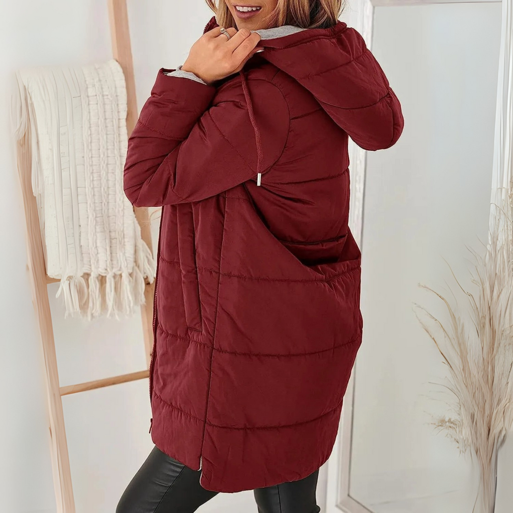 Karina | Lightweight Winter Down Jacket with Hood