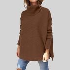 ANNELISE I Oversized Roll Neck Jumper