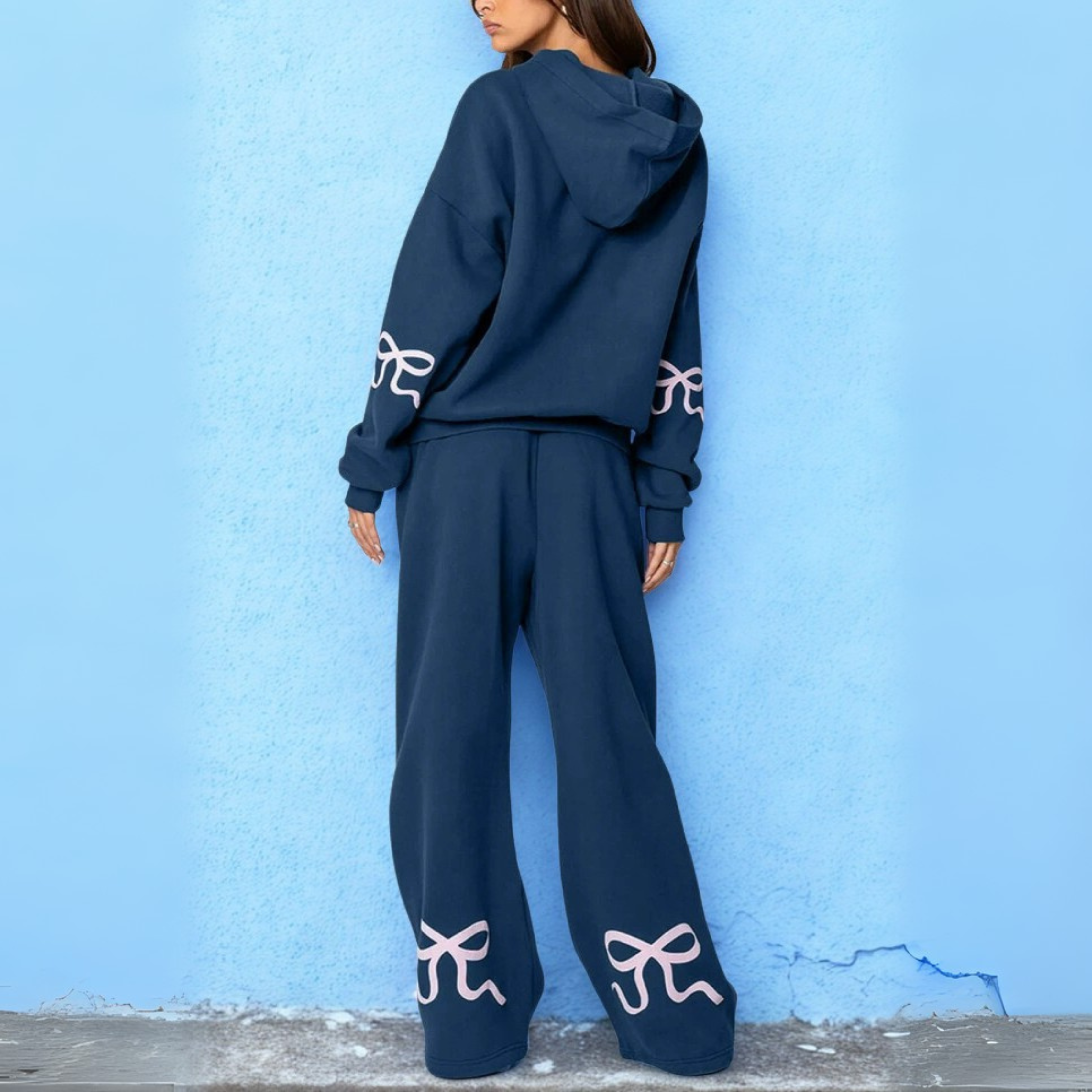 TAMINA™ - Casual Oversized Sweatshirt and Wide Leg Pants