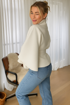 FRESH LABEL | Liv – Belted Cape Coat