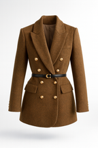 FRESH LABEL | Victoire – Blazer with Belt Detail