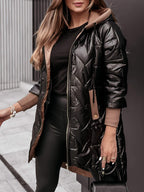 Elisa | Warm Hooded Coat