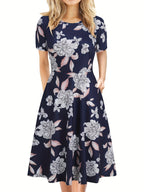 Danuta – Summer Dress in Retro Style with A-Line Cut