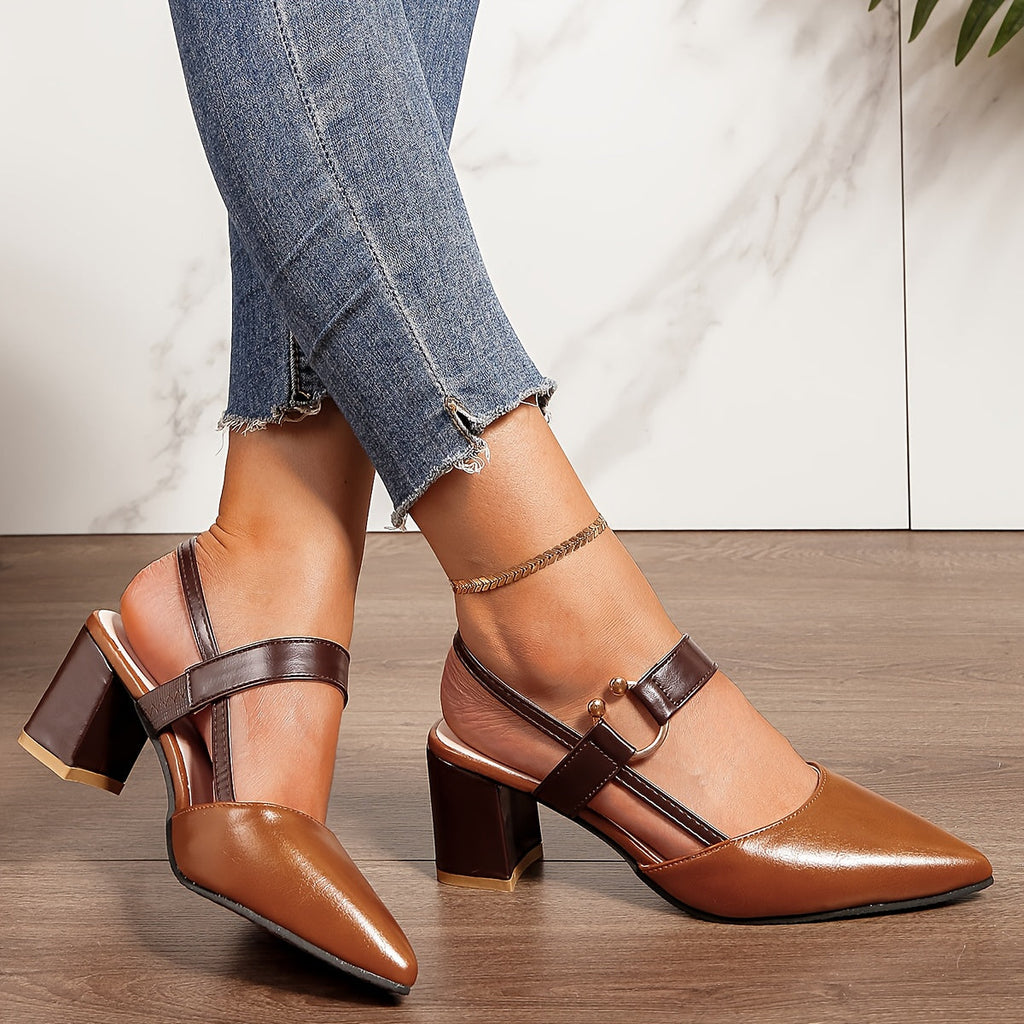 Claudette™ – Elegant and Comfortable Strappy Heels