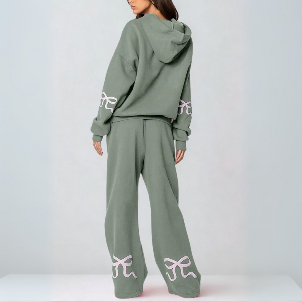 TAMINA™ - Casual Oversized Sweatshirt and Wide Leg Pants