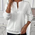 LUCIA I Zip-Up Jumper