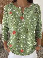 Nerea | Christmas Sweater with Buttons
