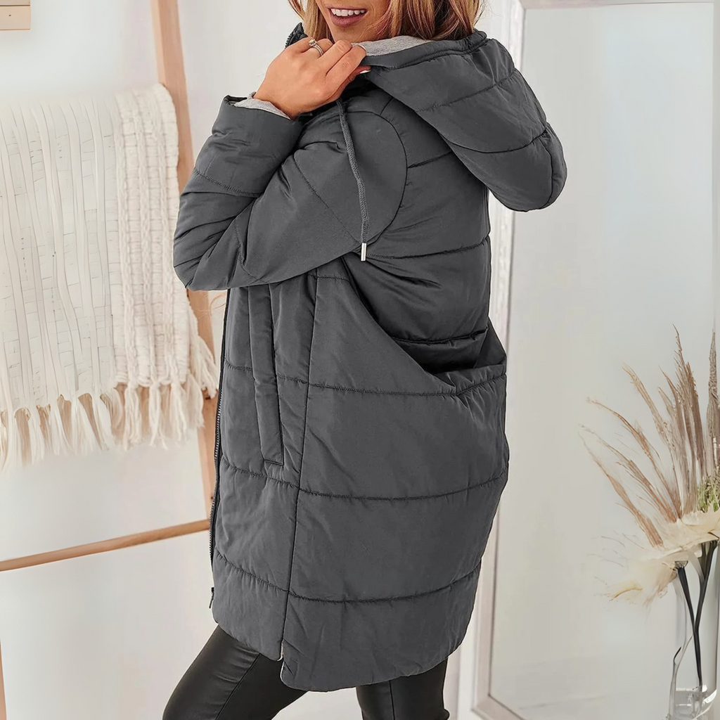 Karina | Lightweight Winter Down Jacket with Hood