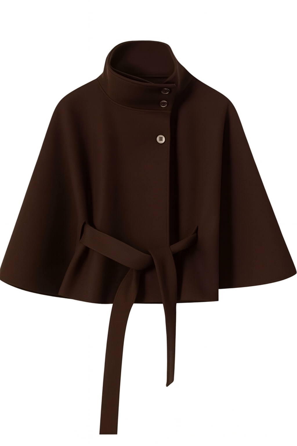 FRESH LABEL | Liv – Belted Cape Coat