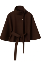 FRESH LABEL | Liv – Belted Cape Coat