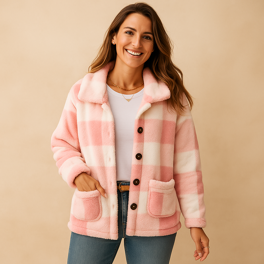 FRESH LABEL | Tess - Check Jacket