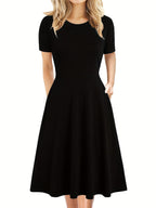 Danuta – Summer Dress in Retro Style with A-Line Cut