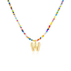 MACY™ - Colorful Bubble Letter Necklace