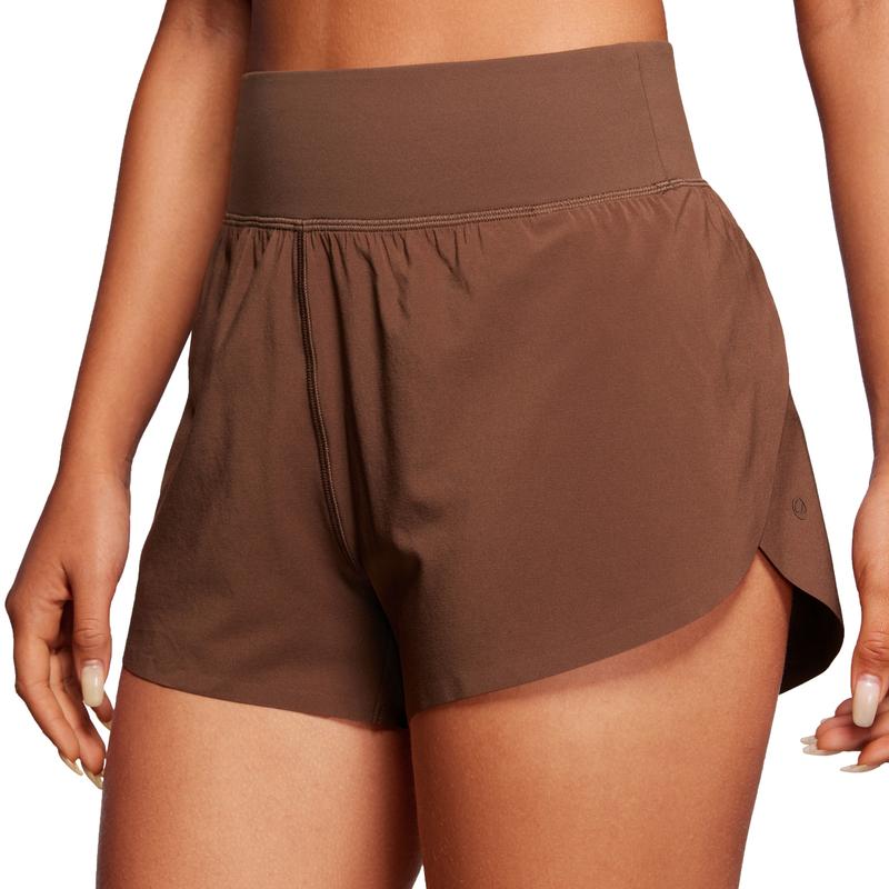 ALABI™ – Comfy High-Waist Split Hem Shorts