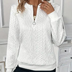 LUCIA I Zip-Up Jumper