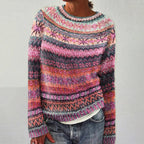 HARPER™ - Vibrant Fair isle Sweater