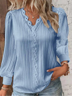 RENATA™ - Classic Pleated Top