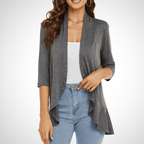 MIRIKIT™ – Casual Summer Open Front Cover-Up Cardigan