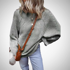 TAMLYN™- Cozy Striped Oversized Sweater