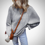 TAMLYN™- Cozy Striped Oversized Sweater