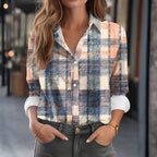 Vintage Checked Blouse