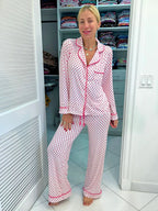 IVELLE™ - Casual Long Sleeve Top and Pajama Set