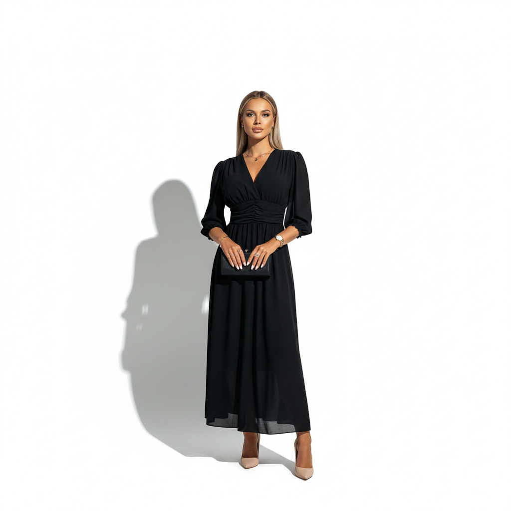 NAOMI™ - Elegant Chiffon Dress