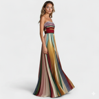 MARIGOLD™ – Bold & Flowing Strapless Dress