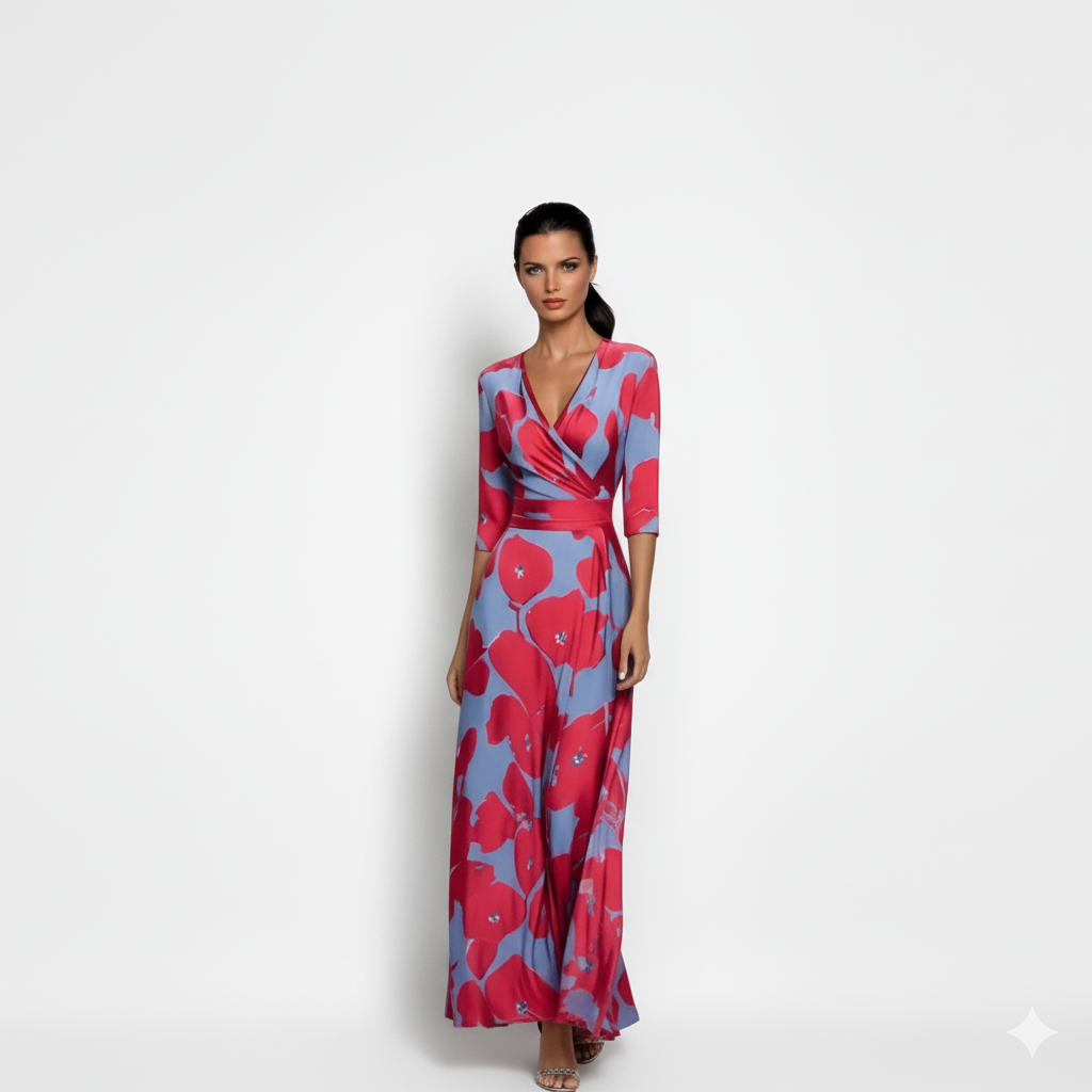 JOCELYN™ - Sophisticated Floral Dress