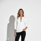 EMMA™ |  Elegant Quarter-Zip Sweater