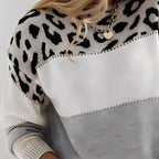 Maria – elegant leopard print sweater