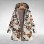 Fleural™ – Stylish Fleece Jacket with Floral Pattern