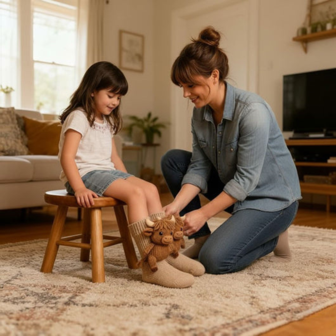 Cuddle Socks – Delightfully Warm – Unisex One Size, Special Offer 1+1 Free